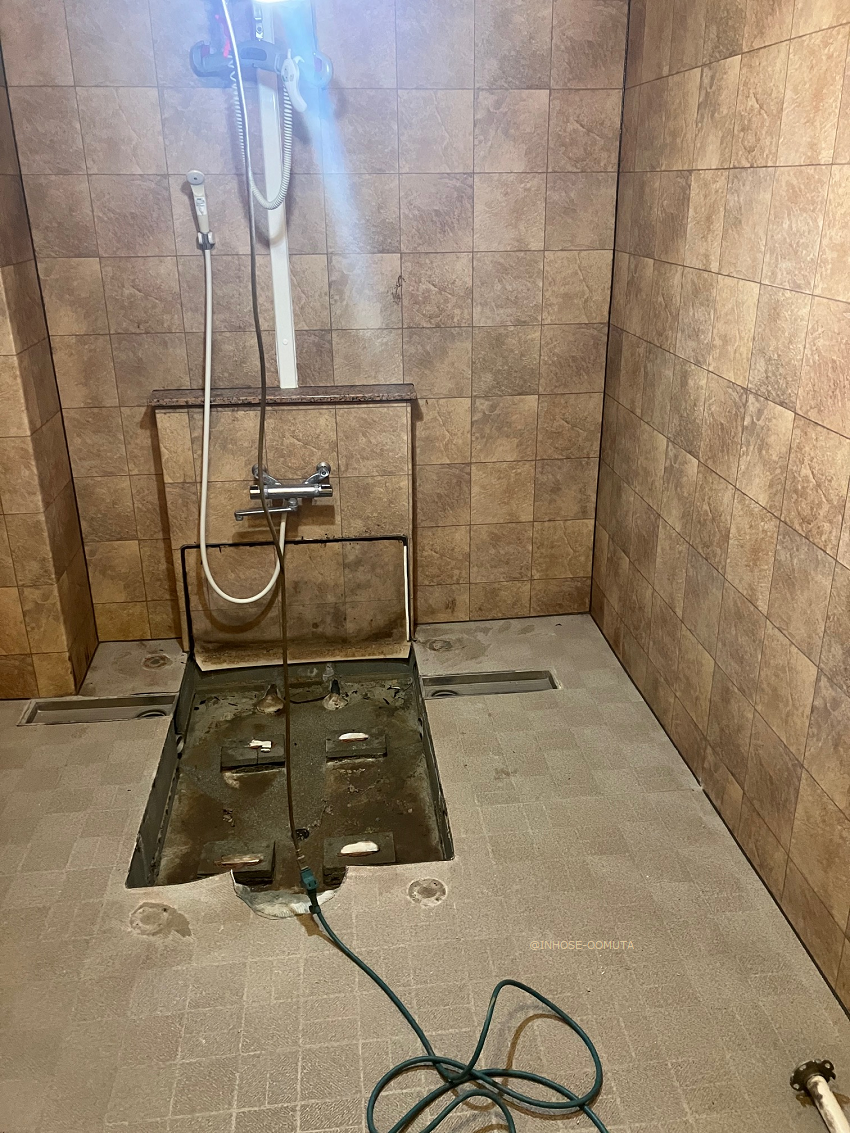 施設様　浴室改装工事