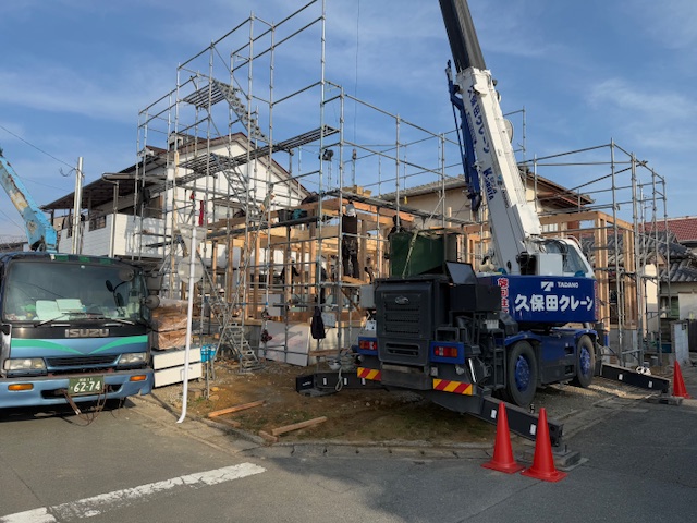 大牟田市S様邸　上棟