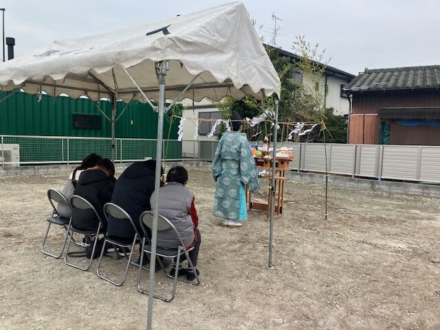 荒尾市T様邸　地鎮祭